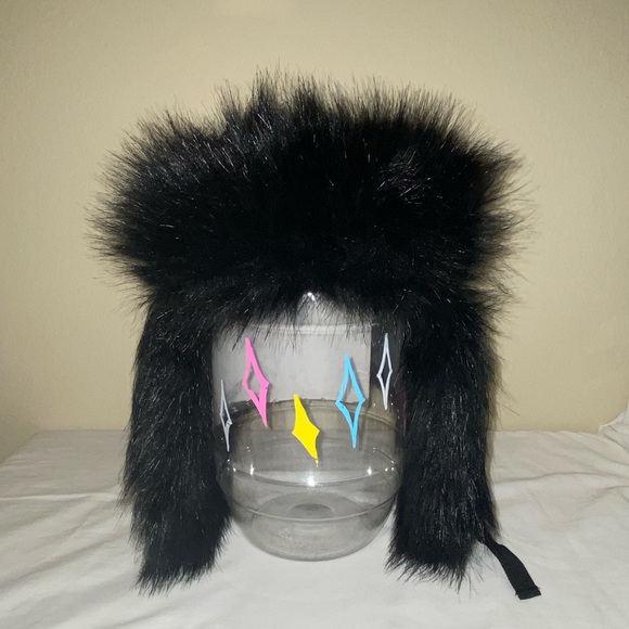 Rosin Flannel and faux fur Trapper Hat - Picture 4 of 8